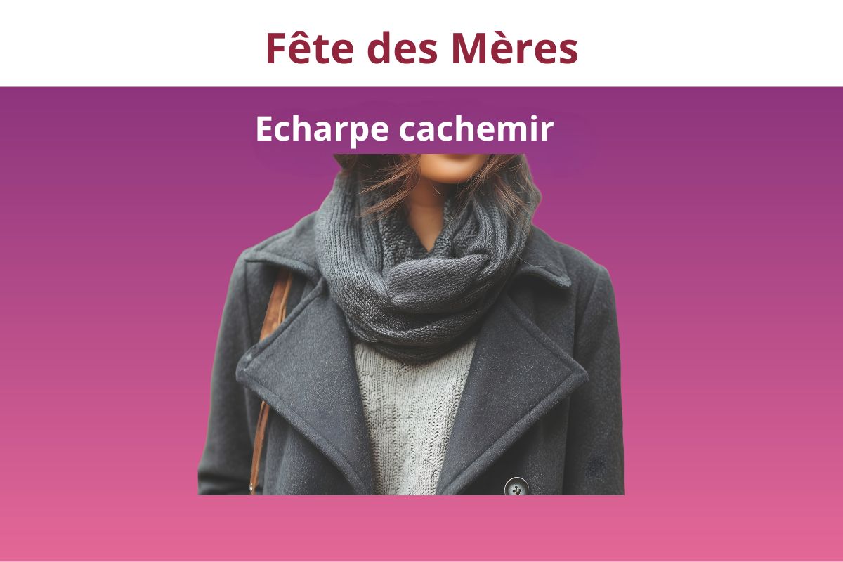 Écharpe cachemire