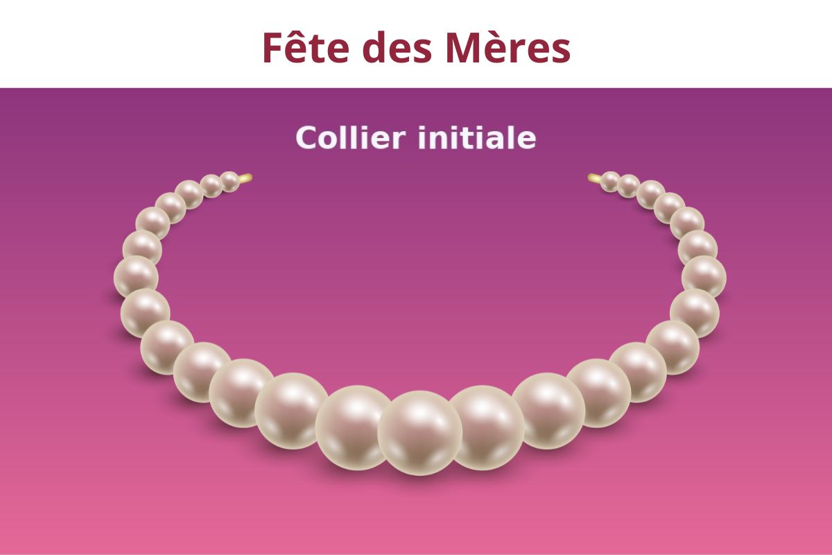 Collier initiale