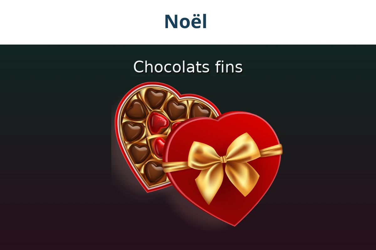 Coffret de chocolats