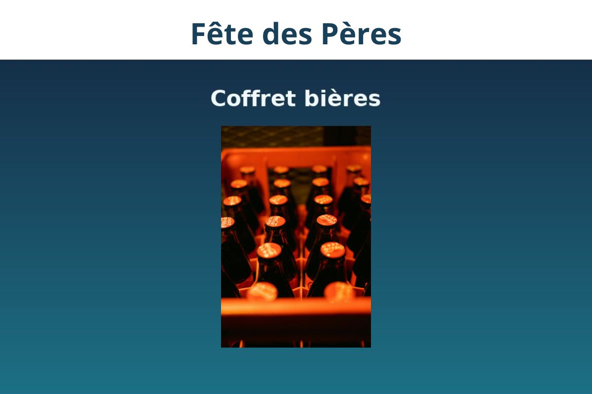 Coffret bières artisanales