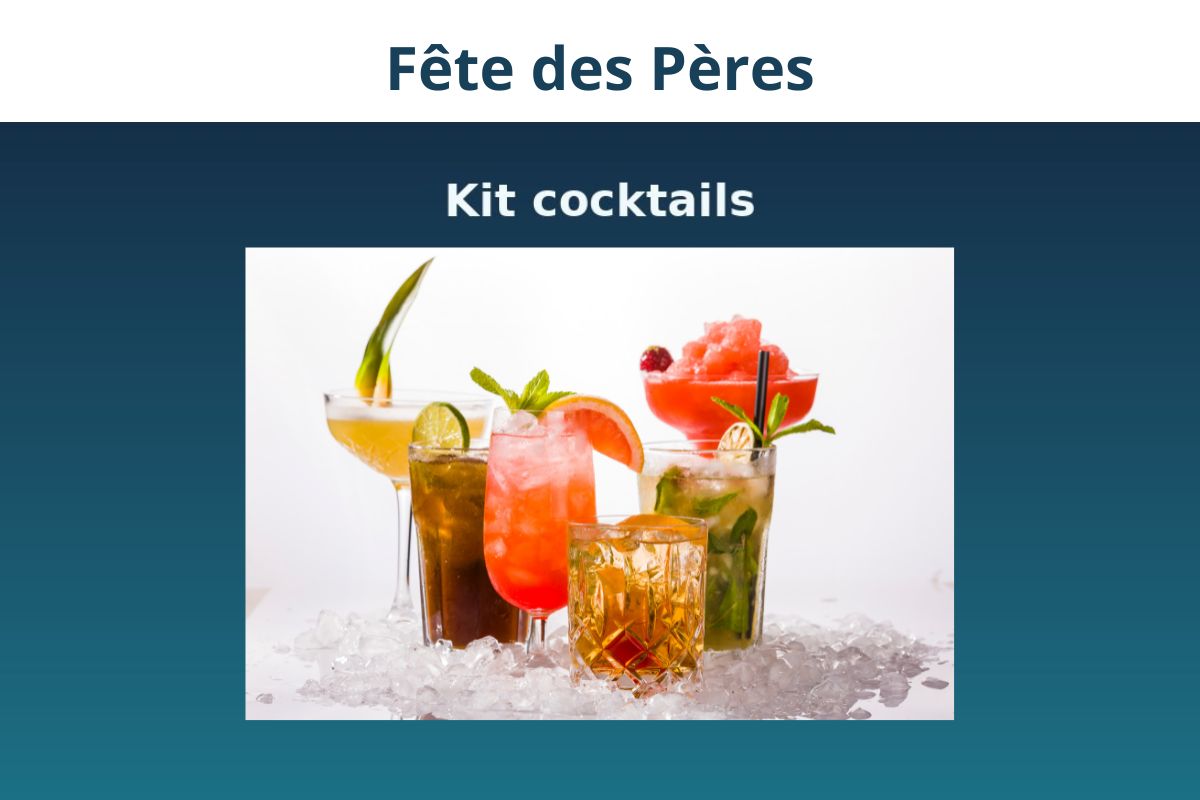 Kit cocktail maison