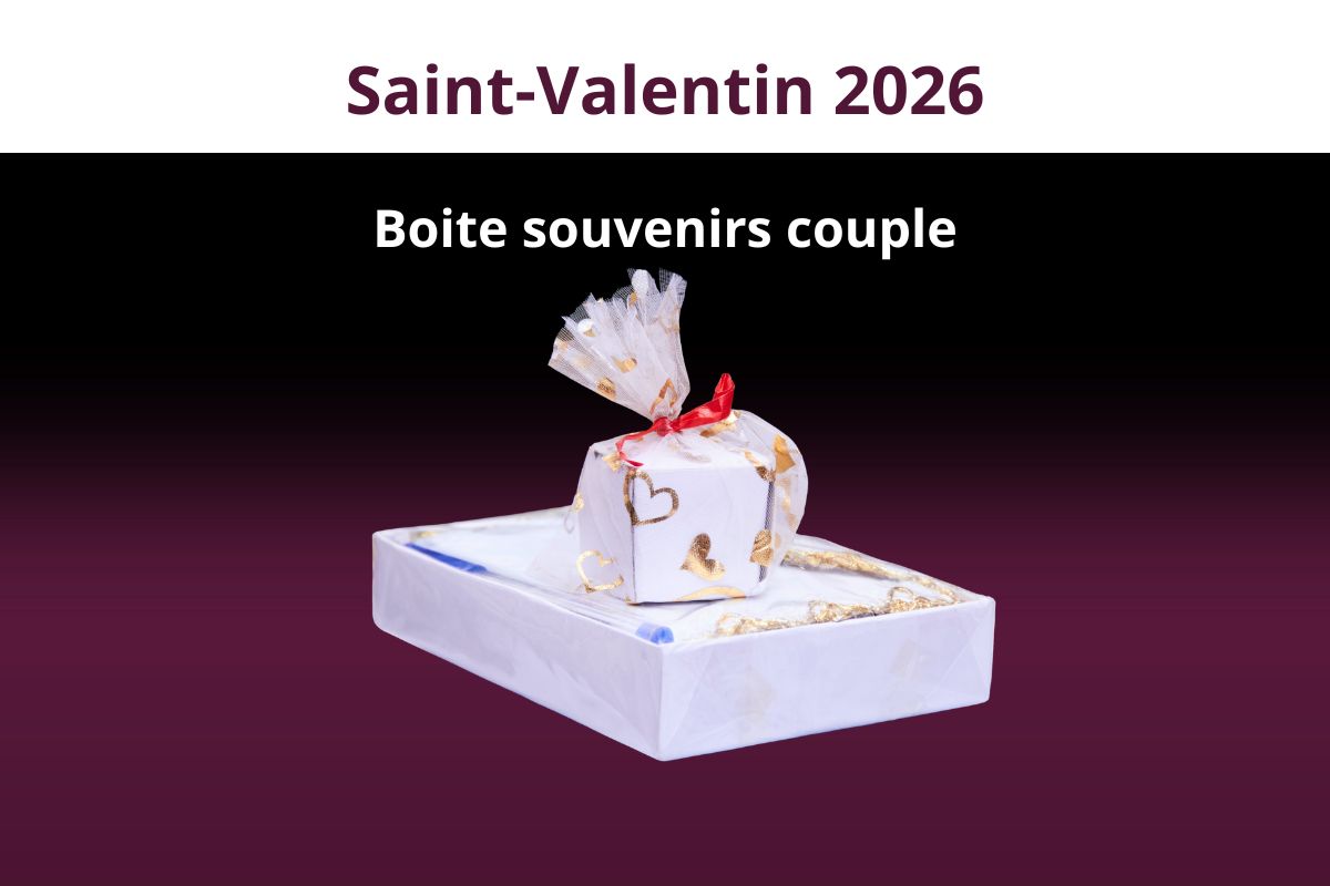 Boîte souvenirs couple