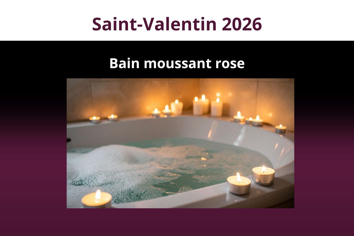 Bain moussant rose