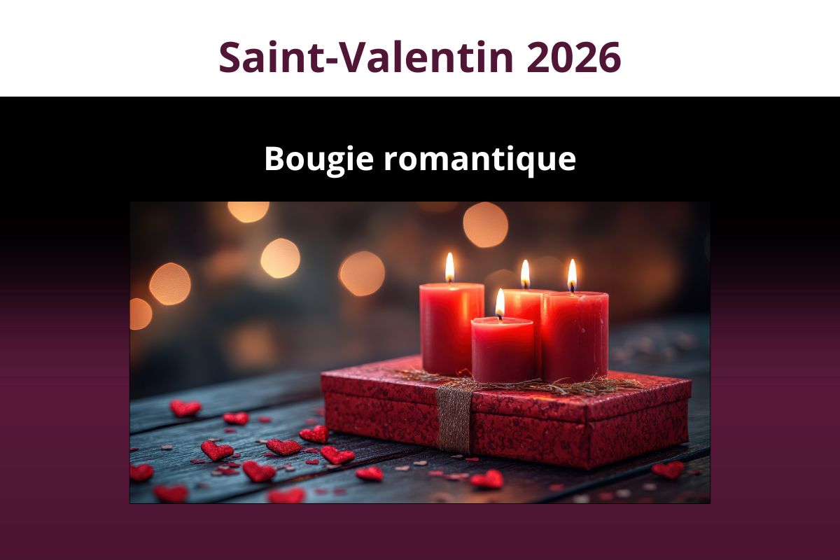 Bougie romantique