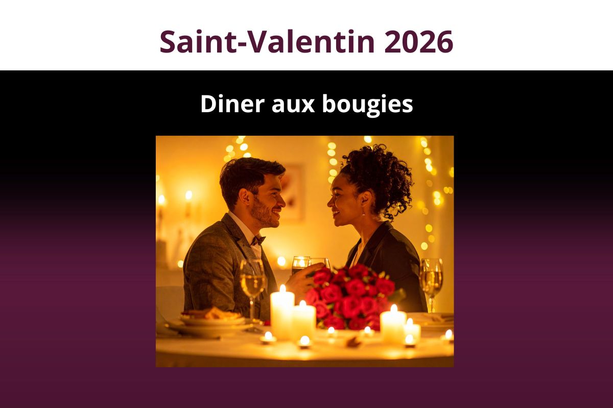 Dîner aux bougies